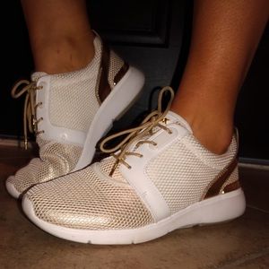 Michael Kors Sneakers White/Gold